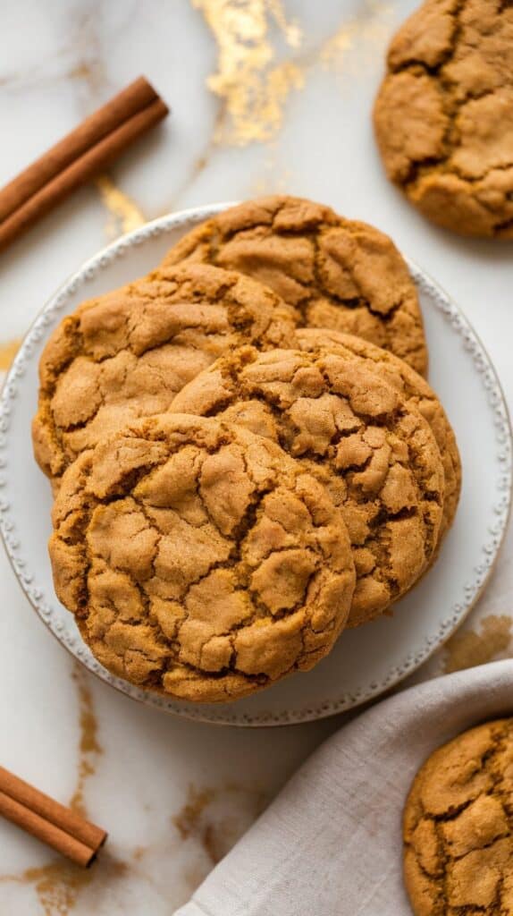 Pumpkin Rye Cookies