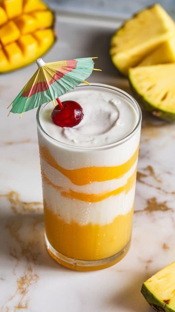 Mango Sunrise Piña Colada