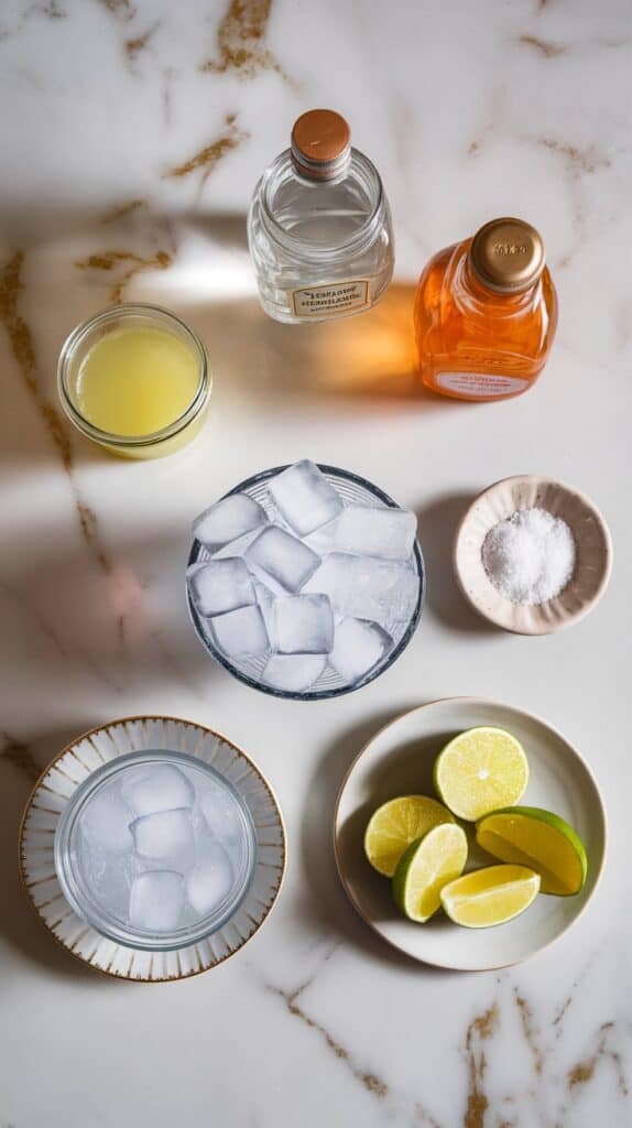 Frozen Margarita Lime Slushie