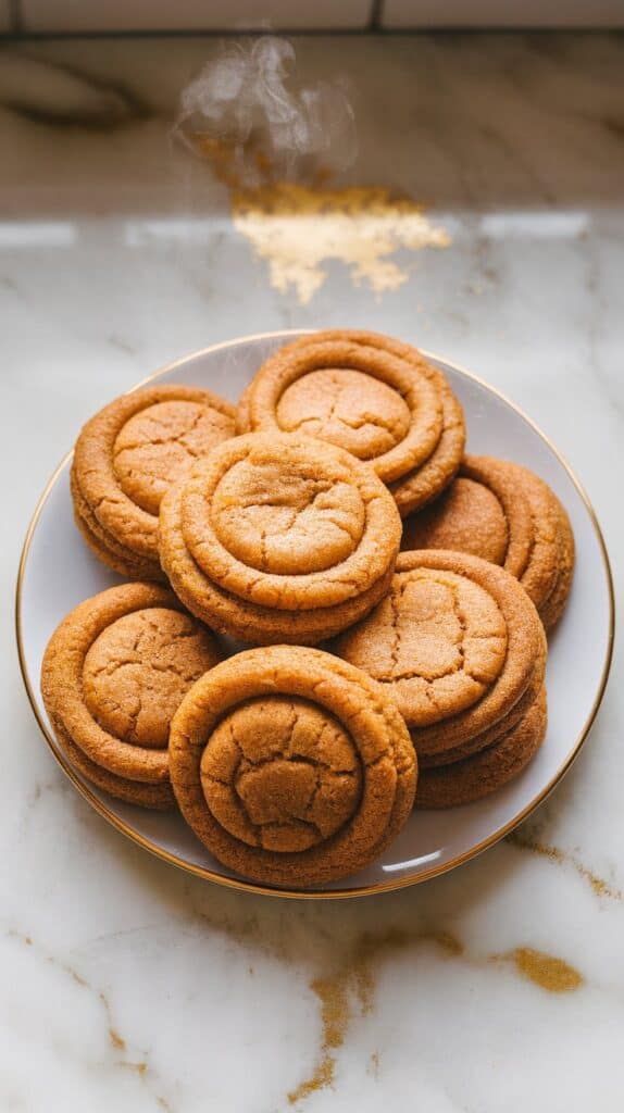 Pumpkin Brown Butter Snickerdoodles