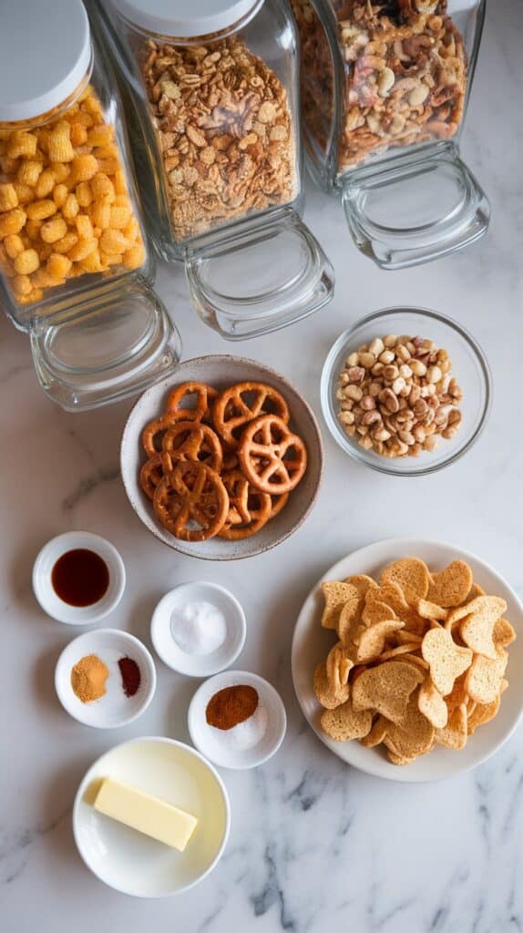 Texas Trash Spicy Chex Mix