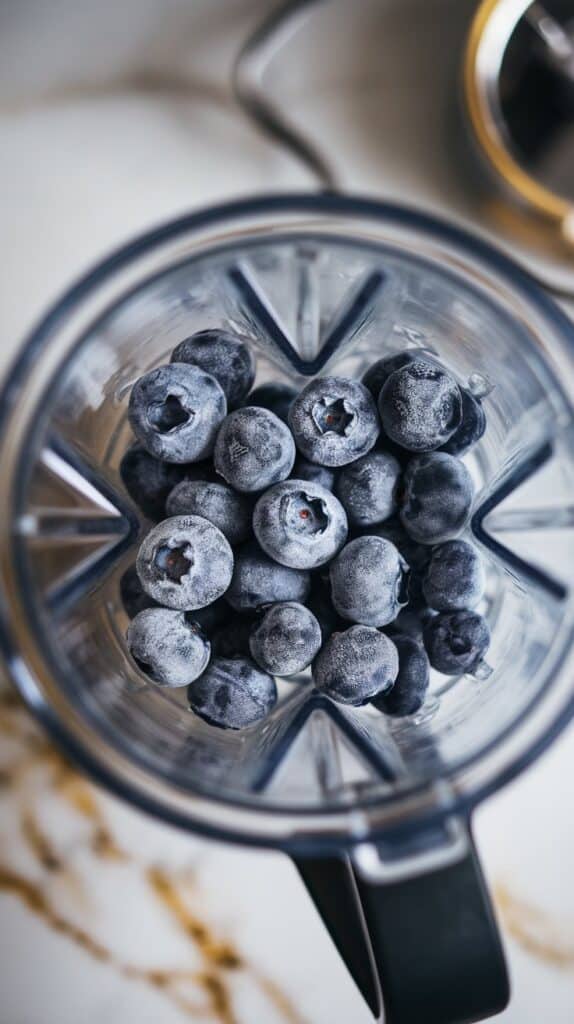 Blueberry Vodka Lemonade Slushie