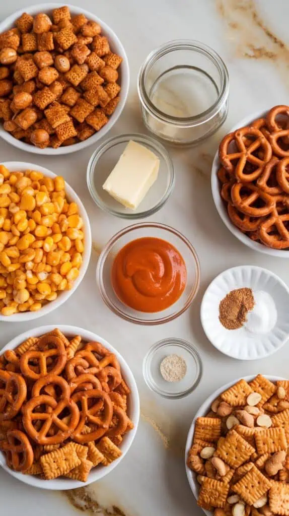 Spicy Buffalo Ranch Chex Mix