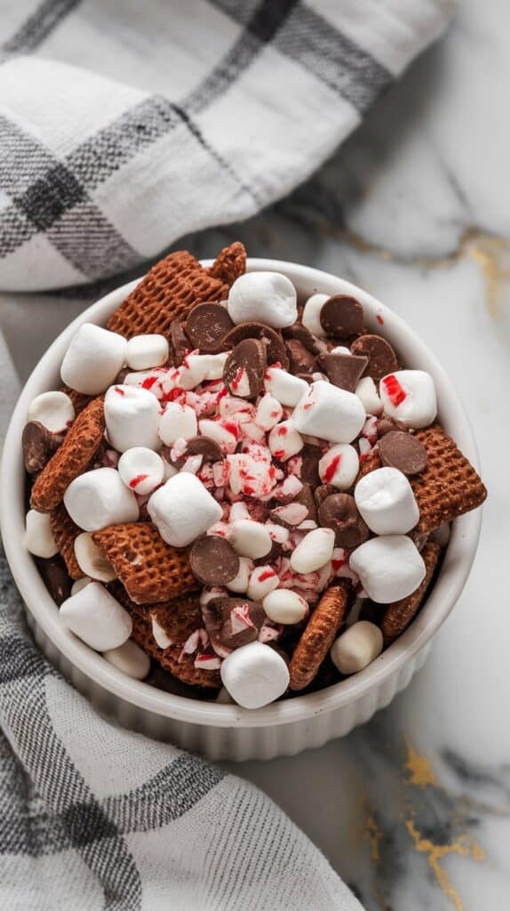 Hot Cocoa Chex Mix