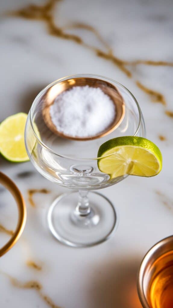 Frozen Margarita Lime Slushie