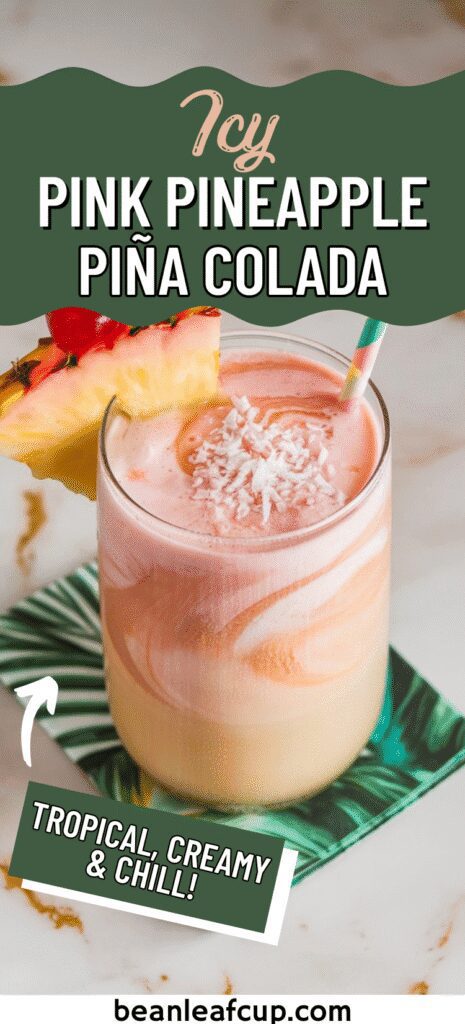 Pink Pineapple Piña Colada