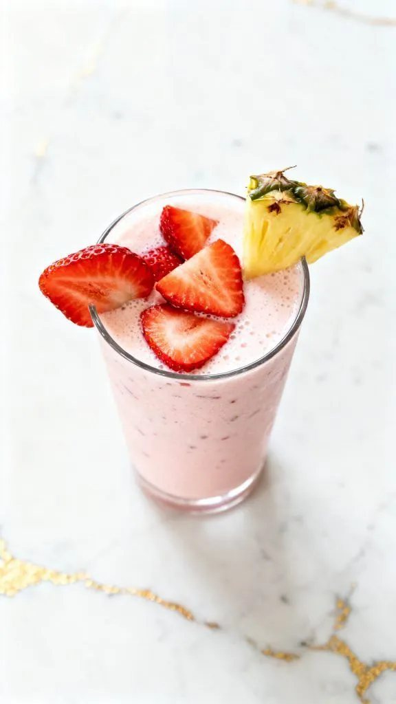 Strawberry Piña Colada