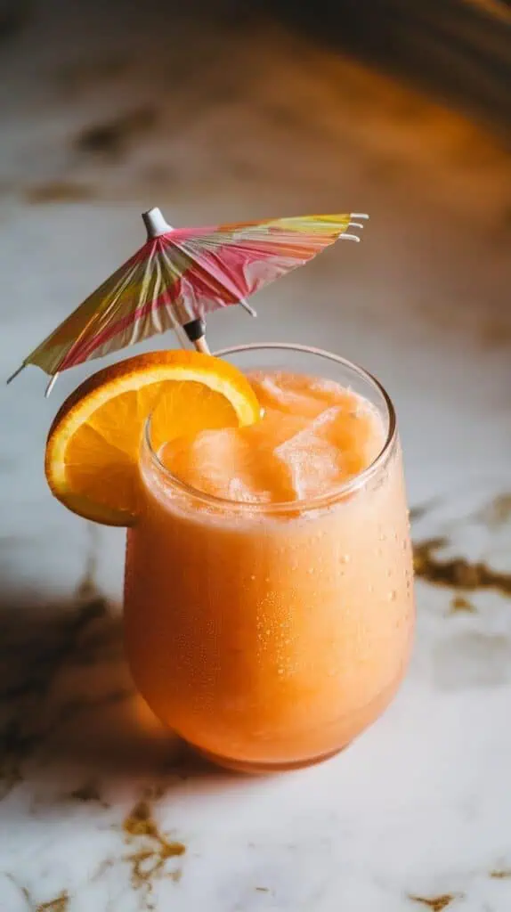 Tropical Rum Punch Slushie