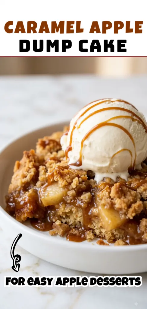 Caramel Apple Dump Cake