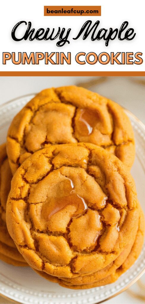 Chewy Maple Pumpkin Cookies