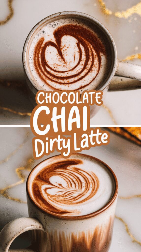 Chocolate Chai Dirty Latte