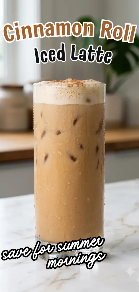 Cinnamon Roll Iced Latte