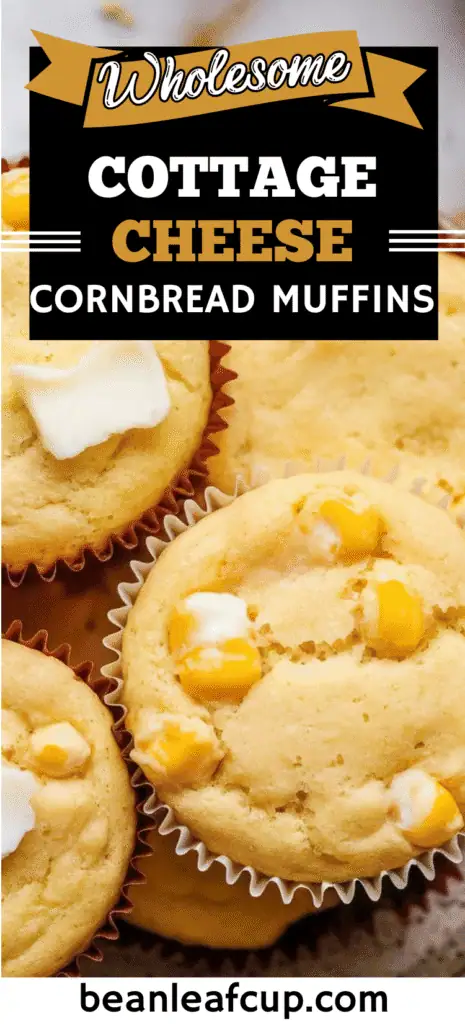 Cottage Cheese Cornbread Muffins