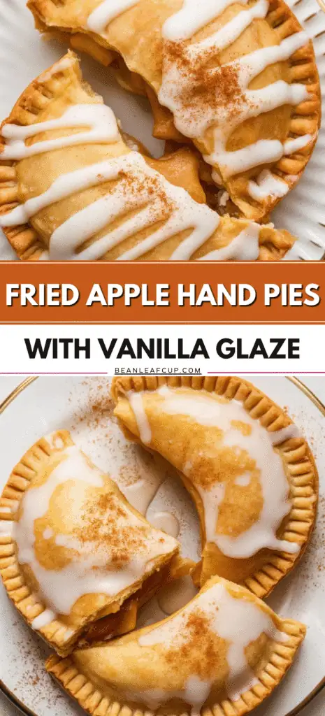Fried Apple Hand Pies with Vanilla Glaze