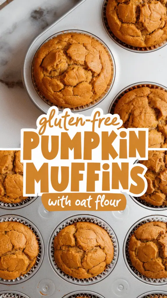 Gluten-Free Pumpkin Muffins with Oat Flour