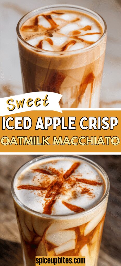 Iced Apple Crisp Oatmilk Macchiato