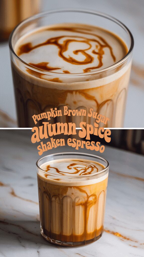 Pumpkin Brown Sugar Autumn Spice Shaken Espresso