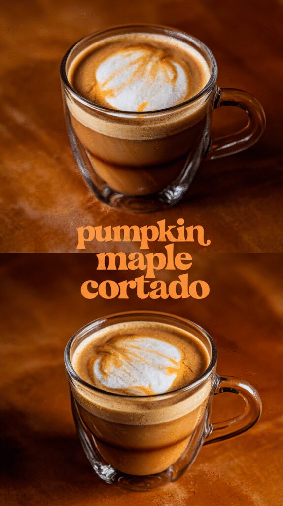 Pumpkin Maple Cortado