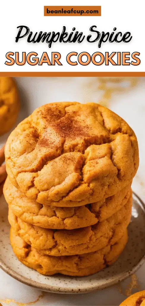 Pumpkin Spice Sugar Cookies