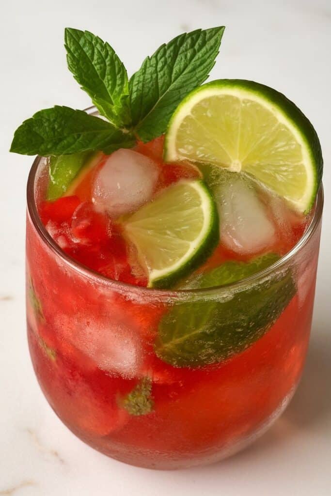 Strawberry Ginger Mojito