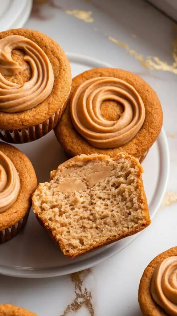 Peanut Butter Banana Cottage Cheese Muffins