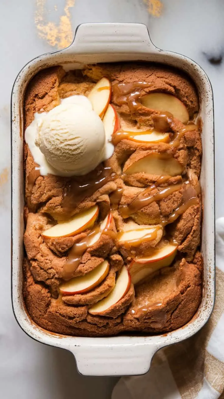 Caramel Apple Dump Cake