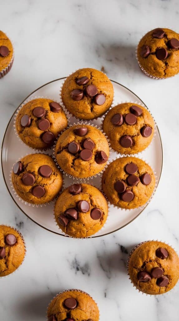 Pumpkin Chocolate Muffins
