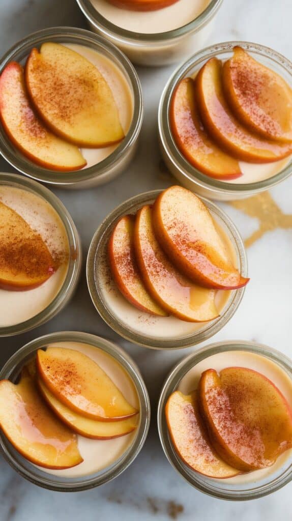 Spiced Apple Chai Panna Cotta