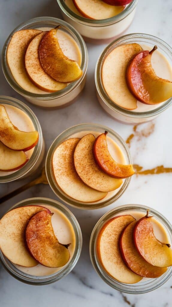 Spiced Apple Chai Panna Cotta