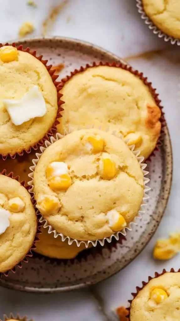 Cottage Cheese Cornbread Muffins
