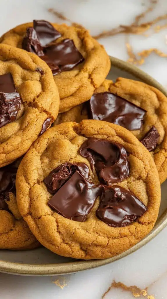Brown Butter Pumpkin Chocolate Chip Cookies