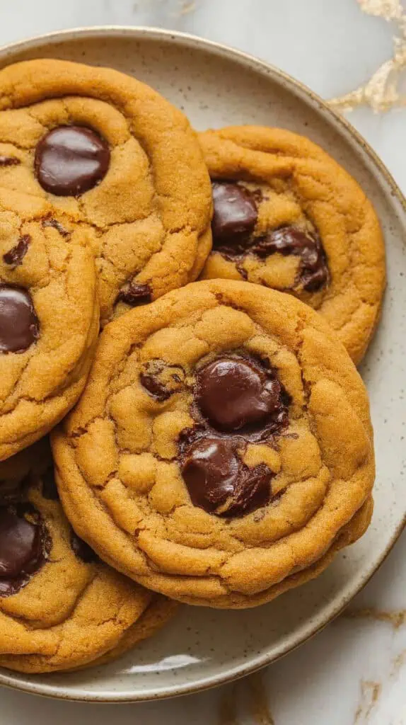 Brown Butter Pumpkin Chocolate Chip Cookies