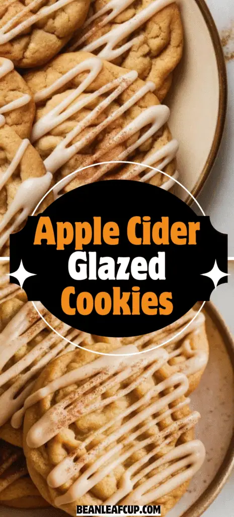 Apple Cider Glazed Cookies