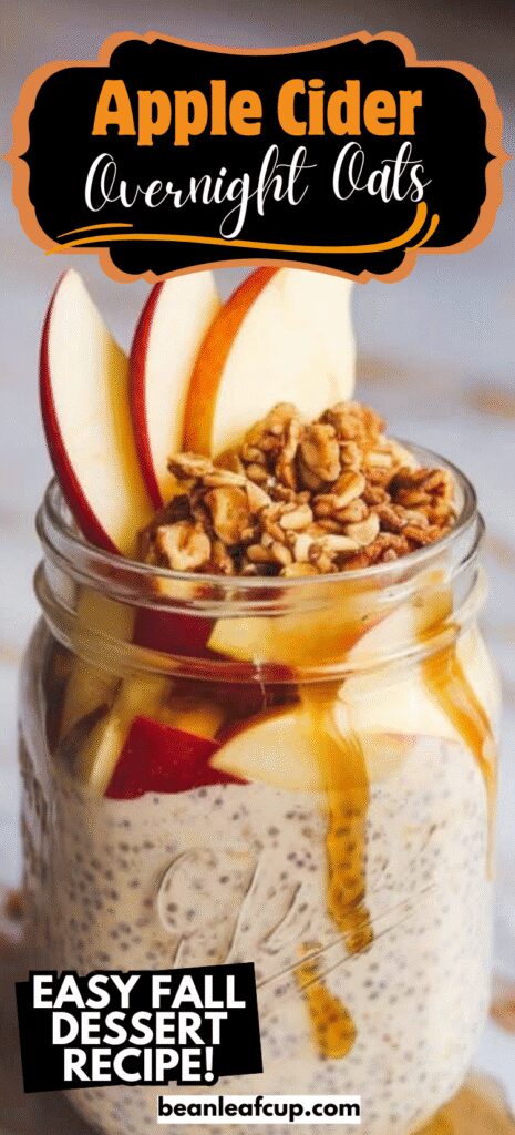 Apple Cider Overnight Oats