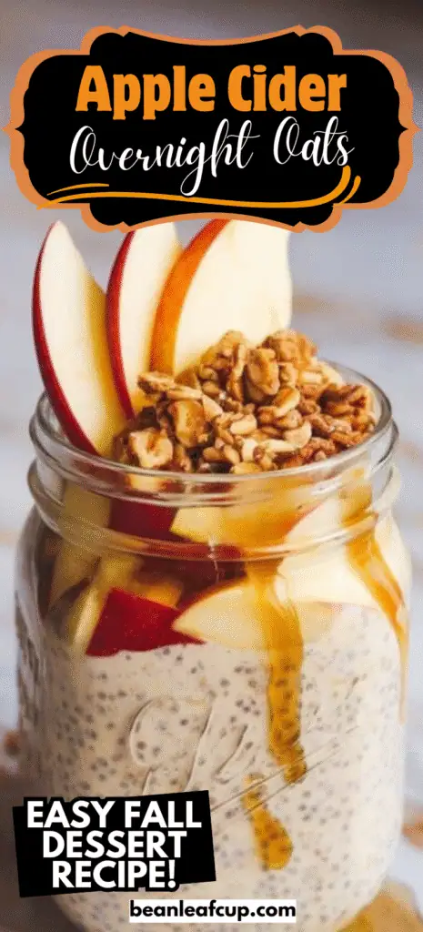 Apple Cider Overnight Oats