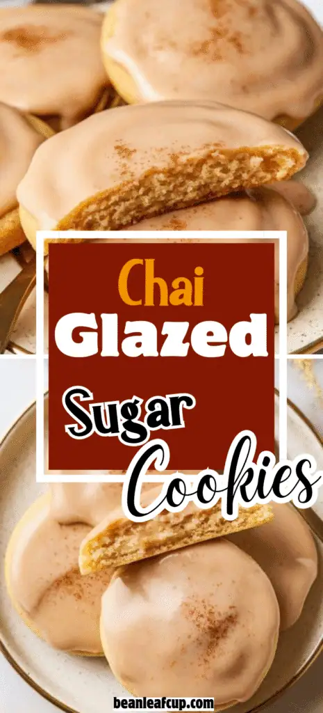 Chai Glazed Sugar Cookies