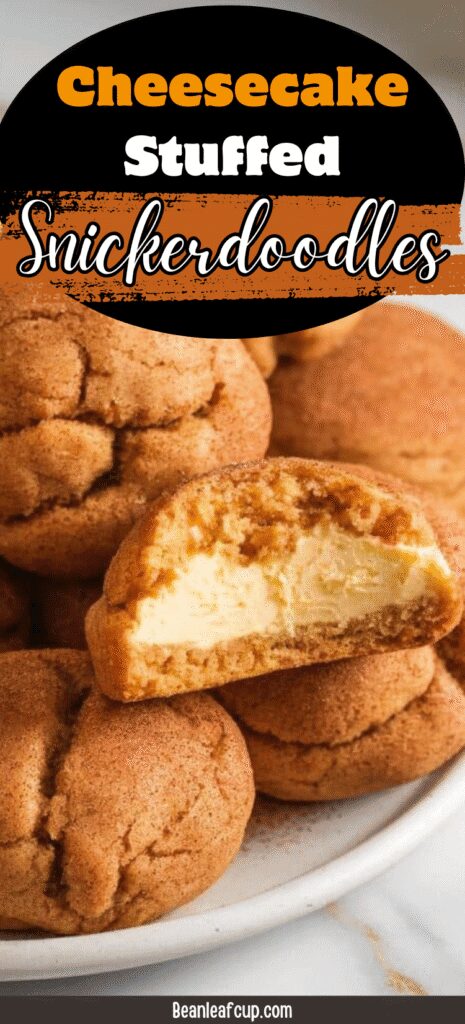 Cheesecake-Stuffed Snickerdoodles