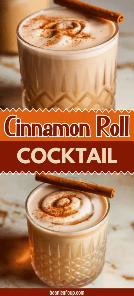 Cinnamon Roll Cocktail