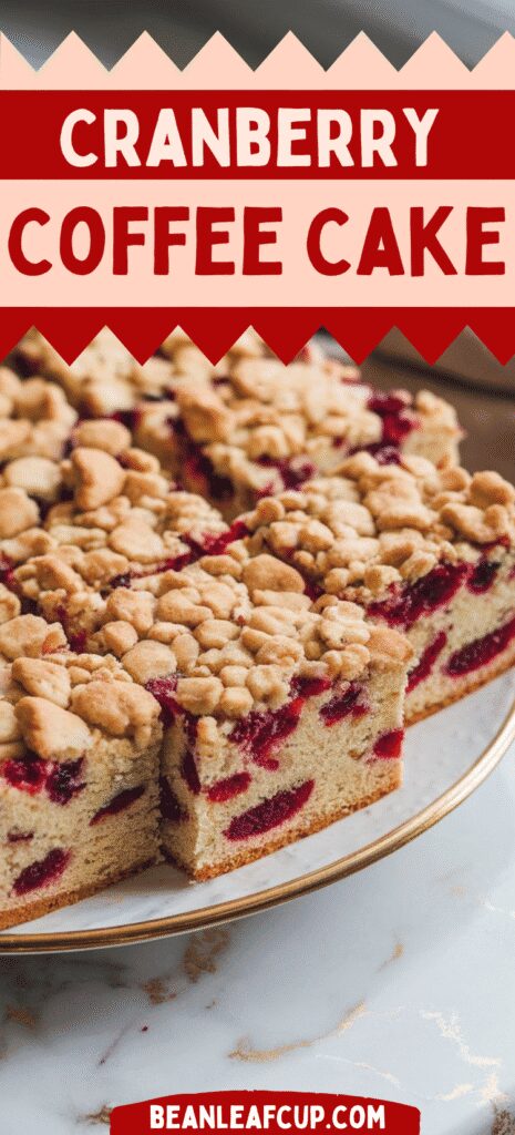 Cranberry Coffee Cake
