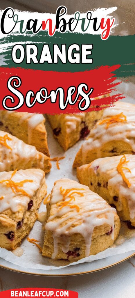 Cranberry Orange Scones