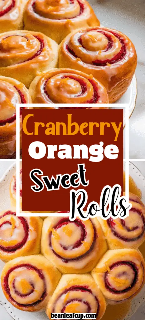 Cranberry Orange Sweet Rolls