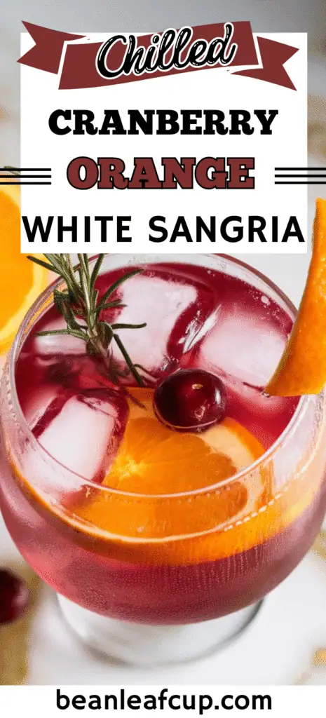 Cranberry Orange White Sangria
