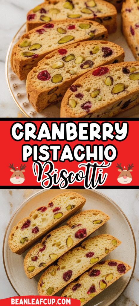 Cranberry Pistachio Biscotti