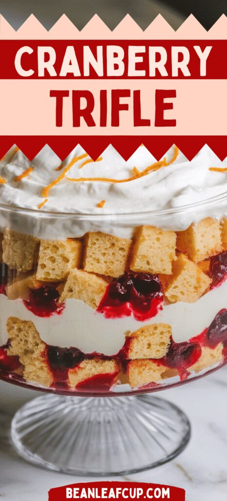 Cranberry Trifle