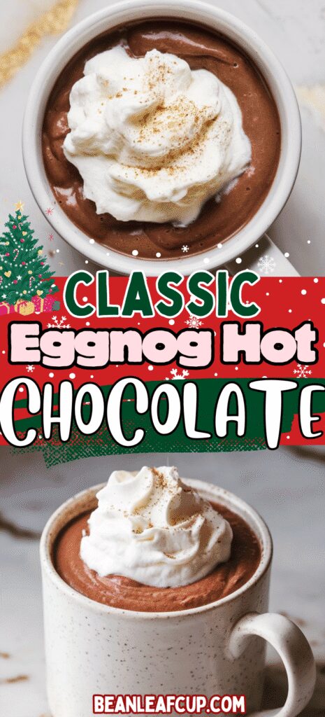Eggnog Hot Chocolate