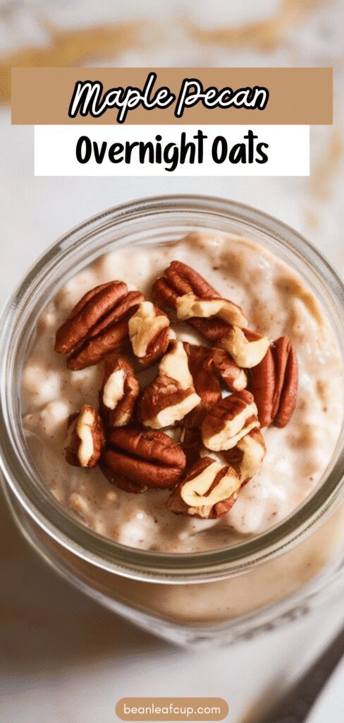 Maple Pecan Overnight Oats