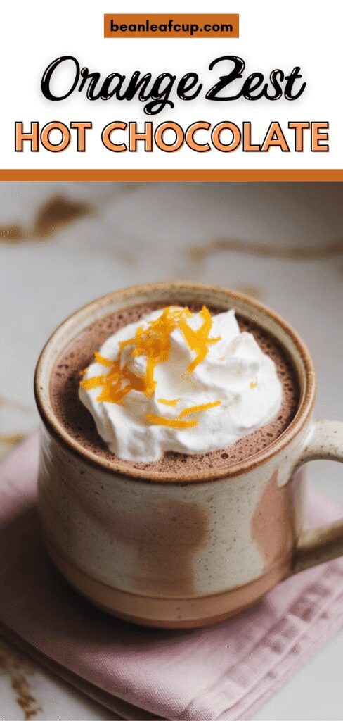 Orange Zest Hot Chocolate