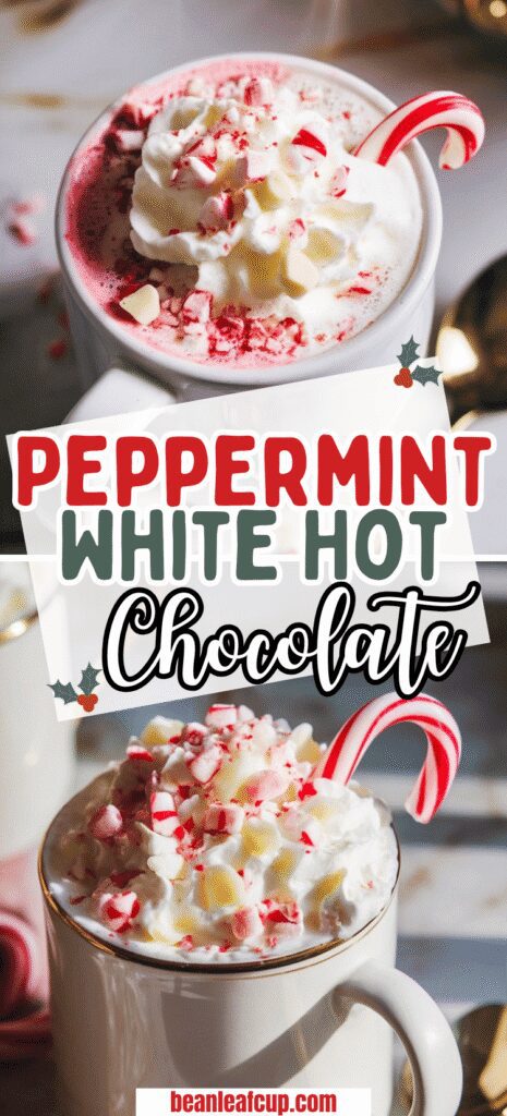 Peppermint White Hot Chocolate