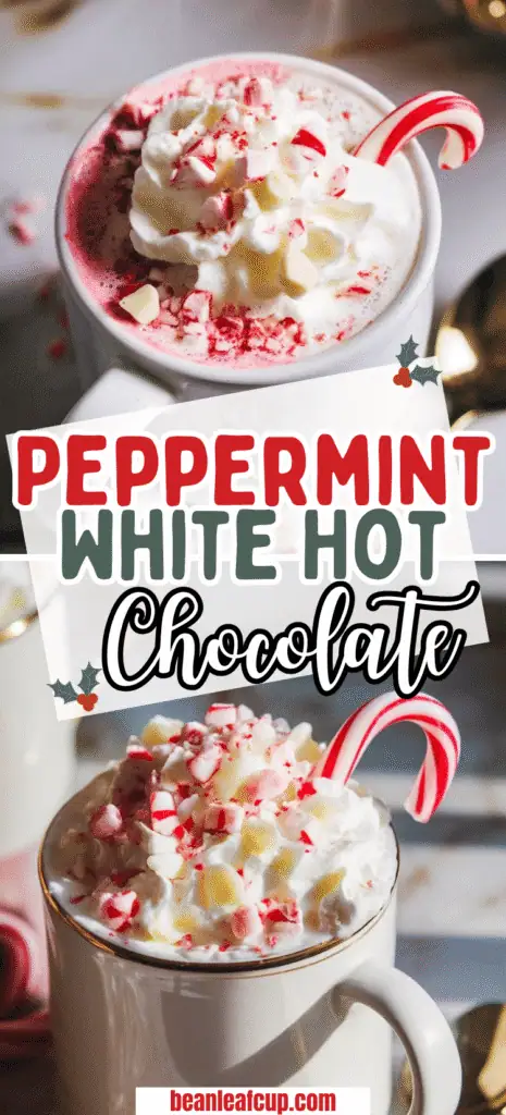Peppermint White Hot Chocolate