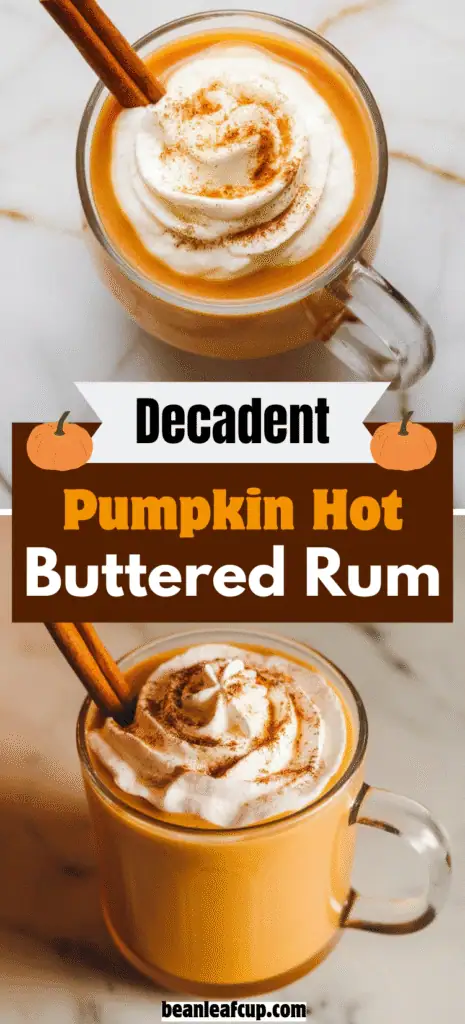 Pumpkin Hot Buttered Rum